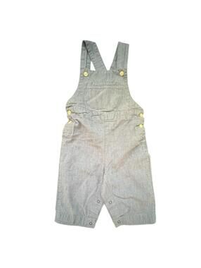 Baby GAP Chambray Blue Overalls 6 -12m